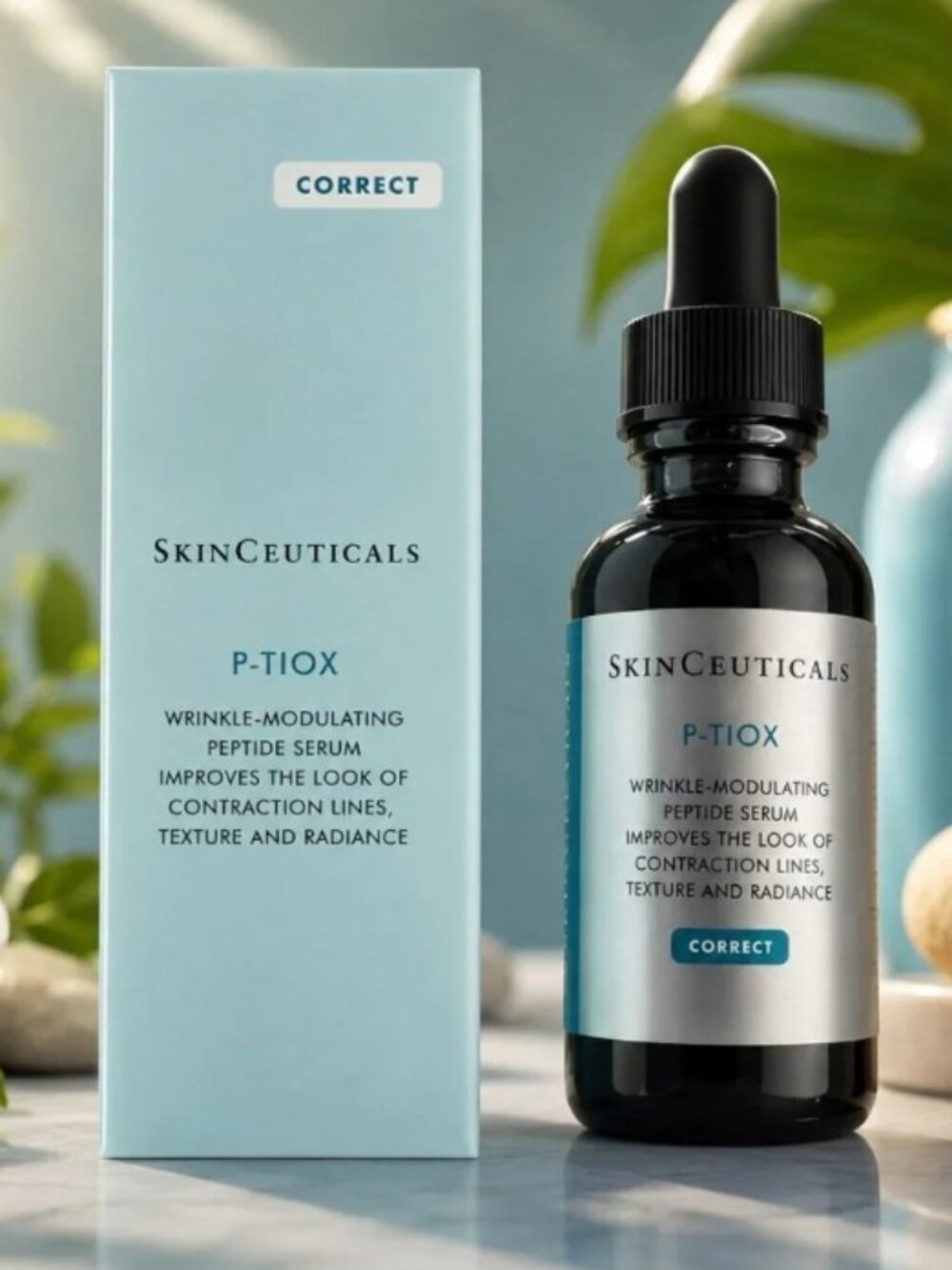 SkinCeuticals P-TIOX Anti-Aging Peptide Serum 1oz/30ml New In Box Authentic
